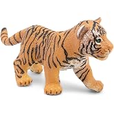 Papo - Realistic Baby Tiger Figure - Ages 3+ - Wild Life Collection - Educational Play Young Felines - Gift Idea Toy for Girls and Boys