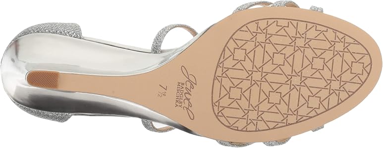jewel badgley mischka hunt evening wedge sandals