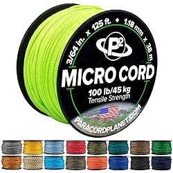 Paracord Planet Micro Paracord – Thin Braided