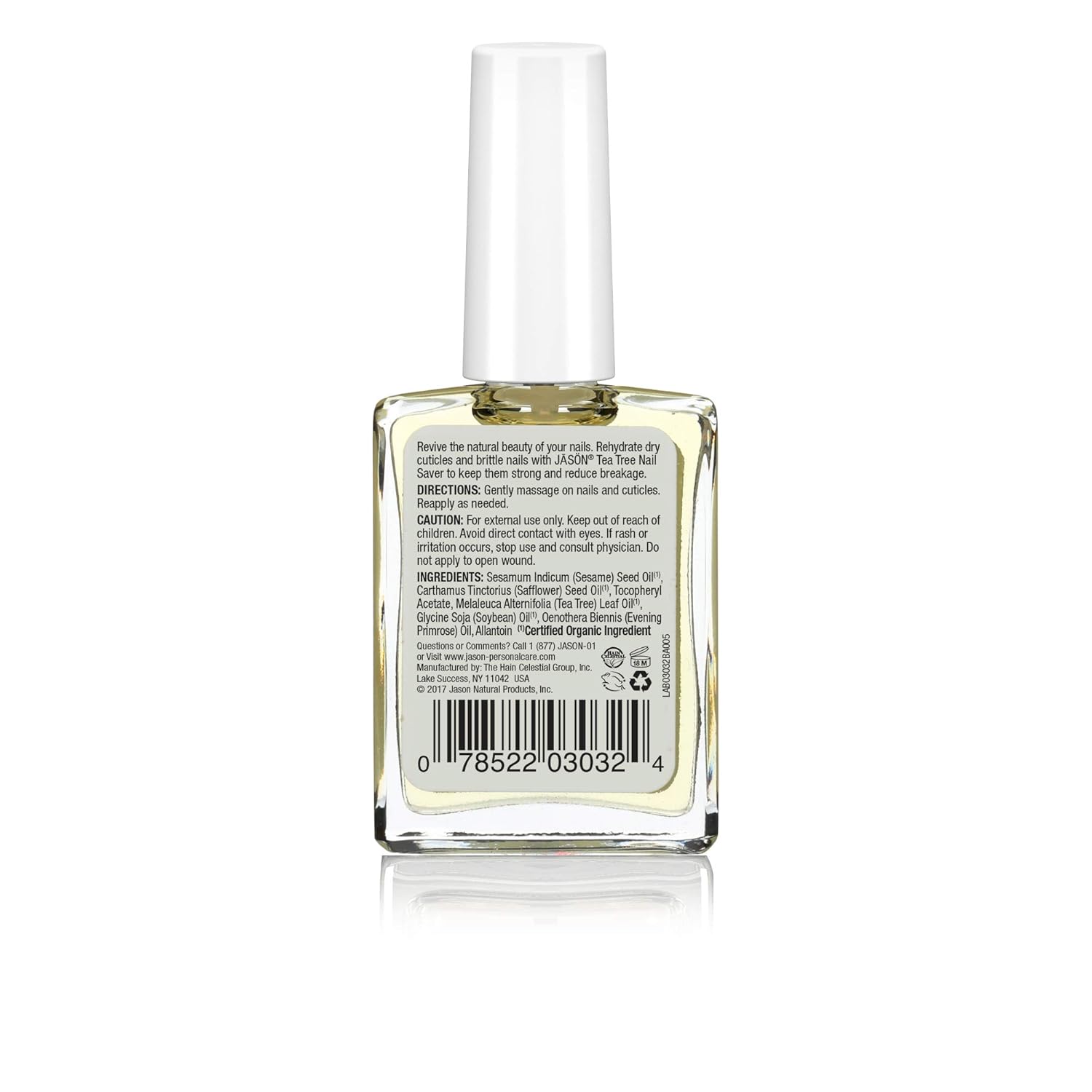 JASON Purifying Tea Tree Nail Saver, 0.5 Ounce Bottle : Nail Fungicides : Beauty