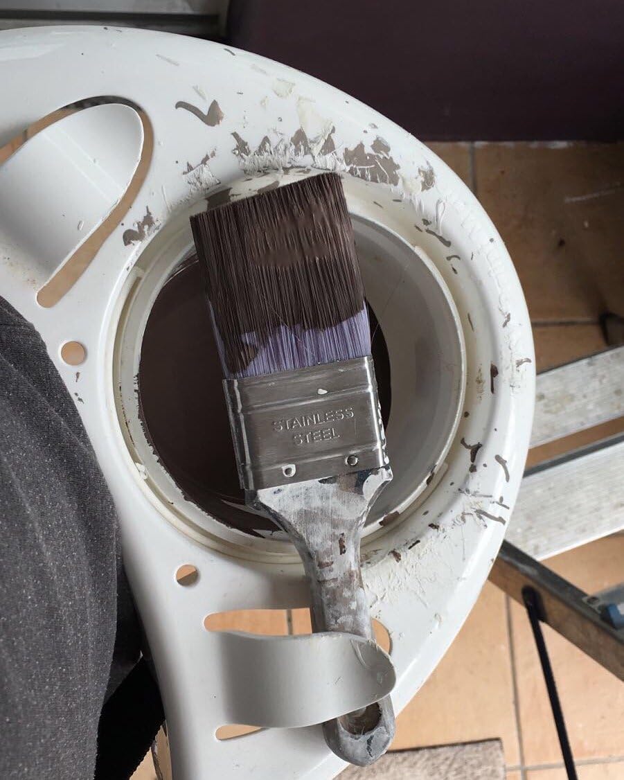 Painting and decorating tool, Purple Betsy Mate/Betsy Paint Mate, DIY tool, Home and professional painting, Ladder safety - Image 3