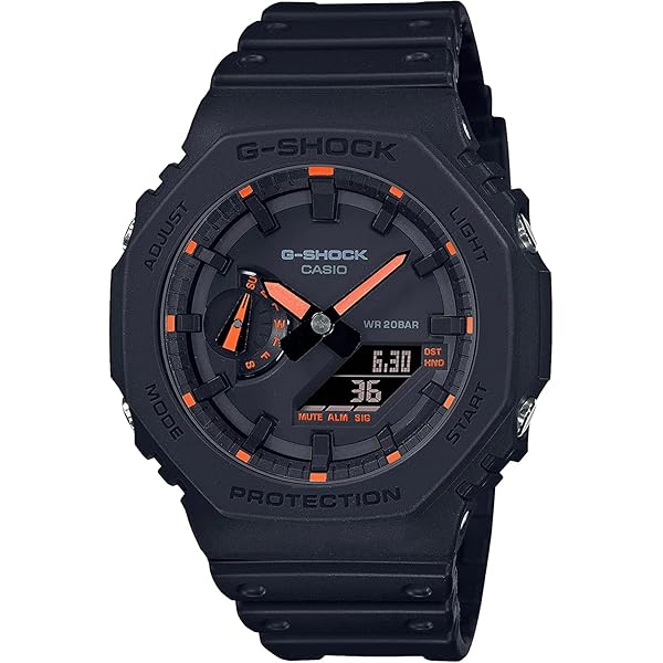 Amazon.com: G-Shock GA2100-1A3 Neon Accent Watch, Green : Clothing