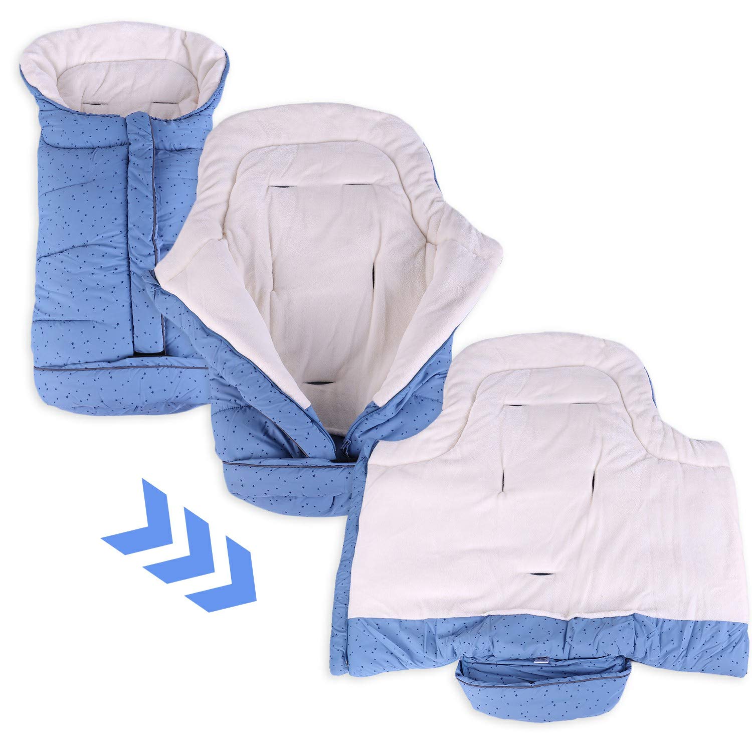 Hibabys Universal Baby Sleeping Bag for Stroller Bunting Bag Waterproof