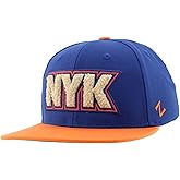 ZHATS NBA Unisex-Adult NBA Officially Licensed Adjustable Snapback Hat Flat Bill Z11 Retro Chenille