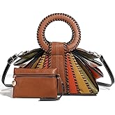Designer Multicolor Top Handle Handbag Bag Woman Large Capacity Purse Fashion Women Crossbody Bags for Women Large Bags