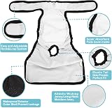 Avont 3 Pack Reusable Dog Diapers Large Black Washable Washable Sanitary Wraps view 7