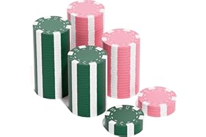 TENETMAN Poker Chip Set,Professional Grade Casino Style,11.5 Gram Casino Grade Chips for Texas Hold’em, Blackjack, and All Card Games