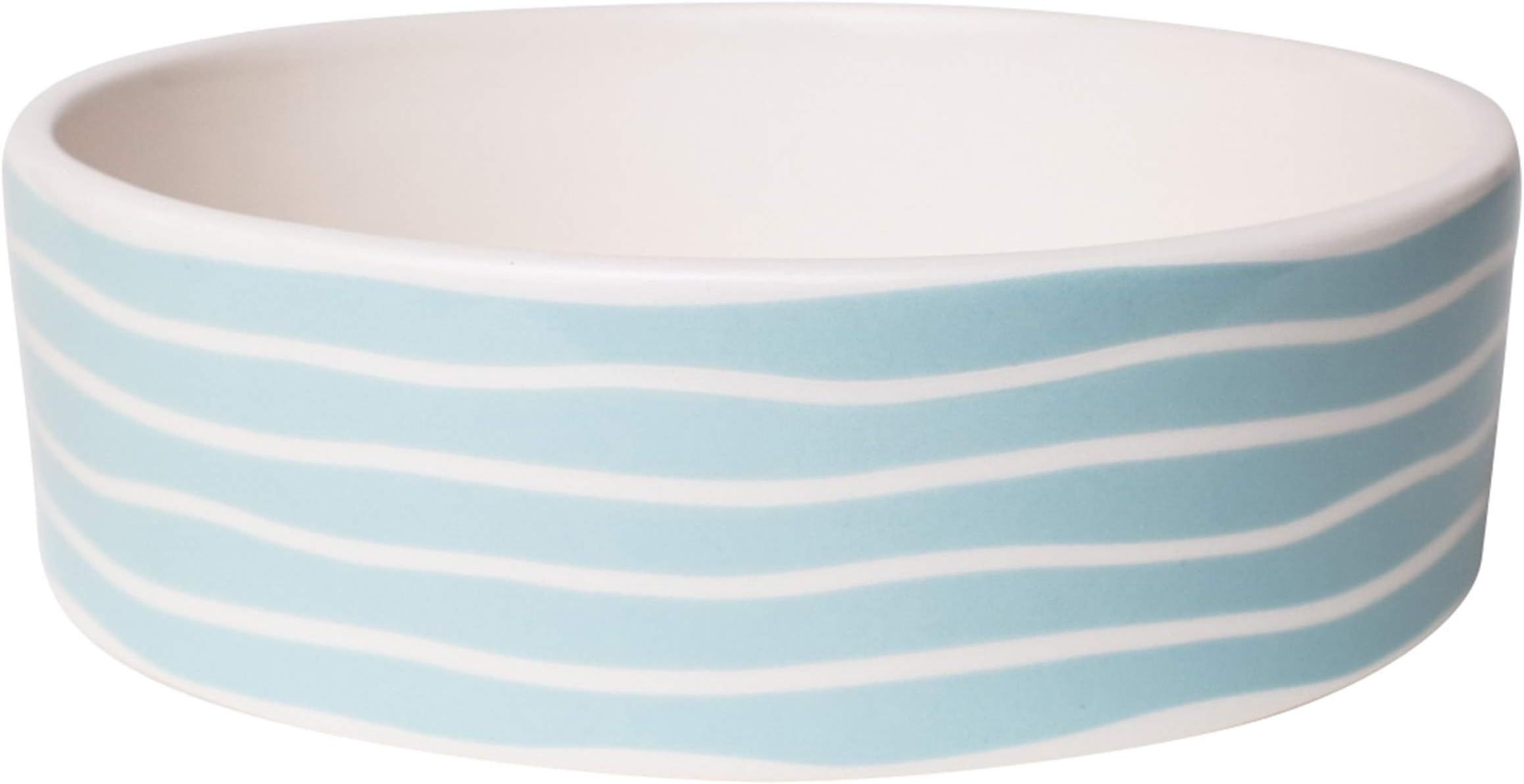 Park Life Designs Sagres Pattern Pet Bowls, Heavyweight Ceramic Dish Stays Put, Microwave and Dishwasher Safe