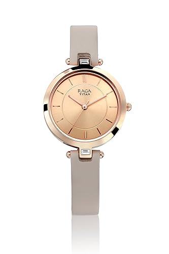 Raga Viva Analog Rose Gold Dial Womens Watch - 2603WL01