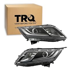 TRQ 2 Piece Headlight Assembly Set Driver