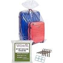 Sacs Plastique Grand Format 10 Grands Sacs De Rangement Transparents 110x150 Cm - Protection Idéale Pour Valises, Meubles Et Affaires Saisonnières Rangement Protection Objets Sacs Plastique Grand Format 10 Grands Sacs De Rangement Transparents 110x150 Cm - Protection Idéale Pour Valises, Meubles Et Affaires Saisonnières Rangement Protection Objets