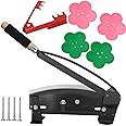 Znnam Flower Stem Cutter,14 in carbon Steel Blade Fresh Flower Stem Cutters with Safety Latch for Florists,Gardening ，Flower Arrangements Include:Screws ×4, Thorn Stripper ×1 and Thorn Silicones×4