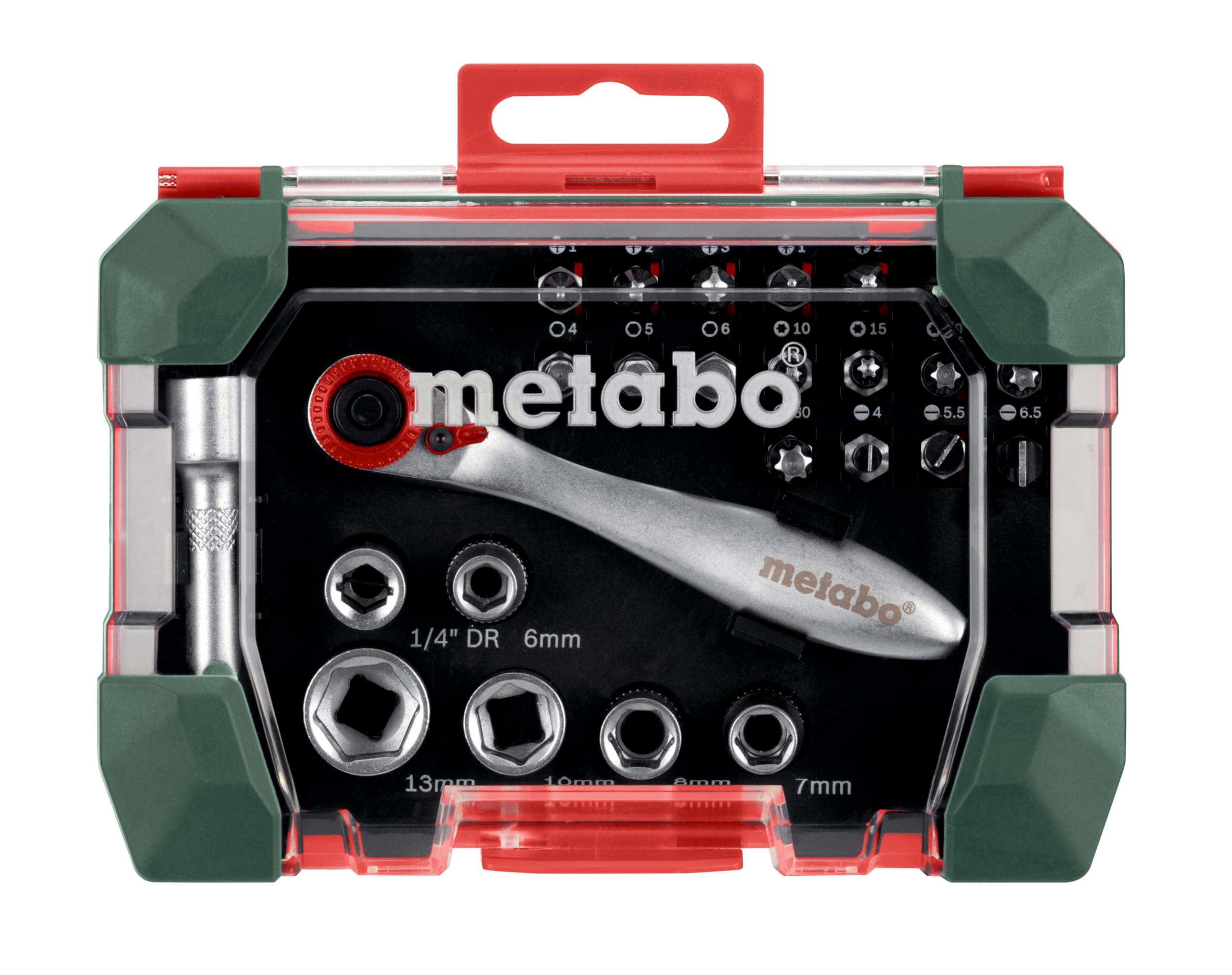 Metabo 626701000 26-Piece Bit and Ratchet Set