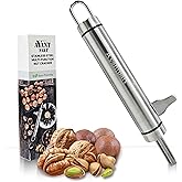 AVANTPART Walnut Cracker tool with Pick Stainless Steel kitchen Gadgets Design. Wal nut Cracker and Macadamia Nut Cracker - Oyster Shucker, Professional Heavy Duty Wal Nut Cracker Tool