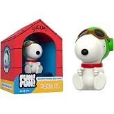 Super7 Fun! Fun! Peanuts Snoopy Flying Ace (Green Hat) Vinyl Figure - 5"