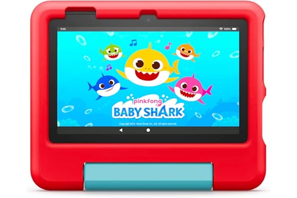 Amazon Fire 7 Kids tablet, ages 3-7. Top-selling 7