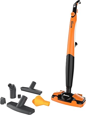 Euroclean Eureka Forbes Plastic Steem Vacuum Cleaner (Orange & Black)