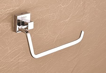 EMBROS Masterpiece Towel Ring - Napkin Holder Bathroom Towel Holder - Brass Towel/Napkin Ring QUBIX