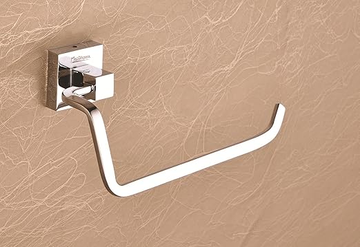 EMBROS Masterpiece Towel Ring - Napkin Holder Bathroom Towel Holder - Brass Towel/Napkin Ring QUBIX