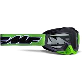 FMF PowerBomb Rocket MX Offroad Goggles Lime w/Clear Lens