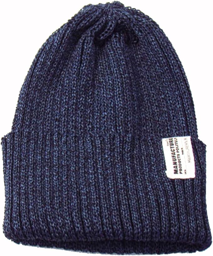 Amazon エッジシティー Edgecity 和紙 ニット 帽子 メンズ レディース 日本製 やわらか清涼帽子 15 ネイビー ニット 通販