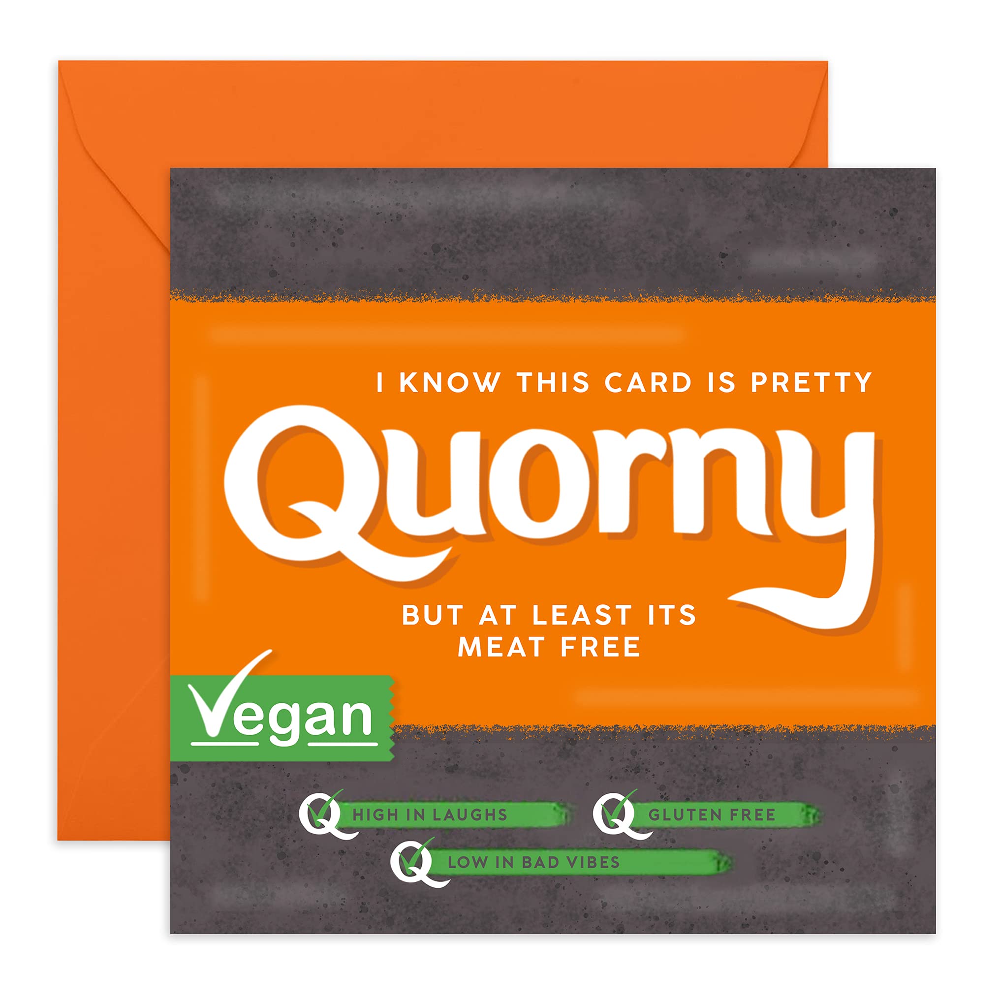 Central 23 Anniversary Card for Her – Funny Valentines Card for Him – Sweet - Corny - Quorny - For Husband, Wife, Boyfriend, Girlfriend – Love Card – Comes with Fun Stickers