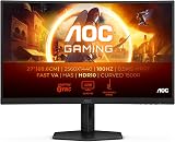AOC CQ27G4X 27 Inch Curved Gaming Monitor 180 Hz QHD HDR10 FreeSync view 2
