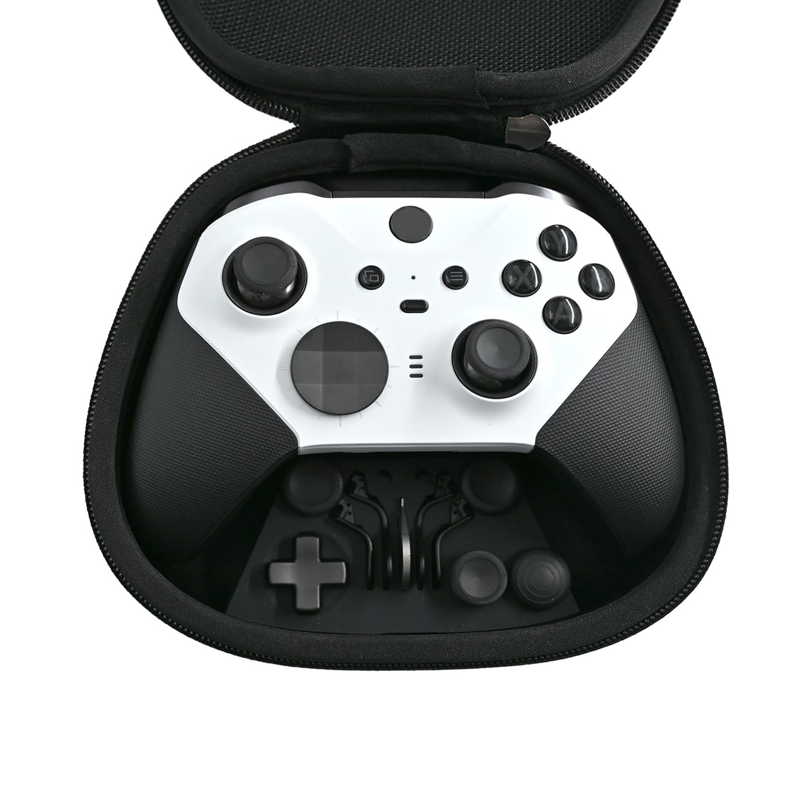 Photo 1 of Customized Elite Series 2 Controller-Panda Black,Gamepad Compatible with Xbox Elite Series 2 Controller,Custom Soft Touch Feel,Gaming Controller Compatible for Xbox Series S/X,Xbox One,With Accessory Bag
