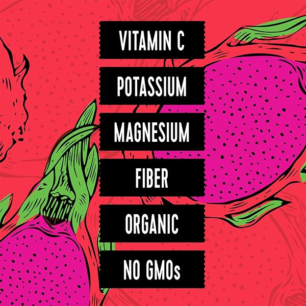 PITAYA FOODS – ORGANIC DRAGON FRUIT POWDER, FREEZE DRIED FRUIT POWDER, SUPER-FRUIT (4 OZ)