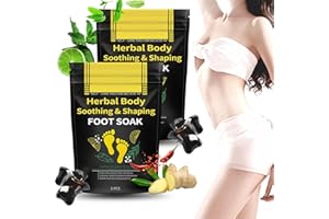 BEFIVECOK 10PCS Herbal Body Detox Foot Soak Beads, Detox & Shaping Cleansing Foot Soak for Men and Women, Daily Rebody Body Detoxingherbs Foot Soak Beads for a Relaxing and Soothing Experience (2 Pack /10 PCS)