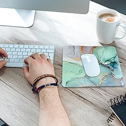 iDonzon Square Mouse Pad with Coaster, Soft Cute