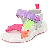 The Children's Place girls Baby Girls and Toddler Sporty Sandals With Adjustable Straps