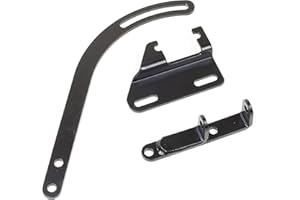 YOLANDO JY Performance SWP Short Water Pump Alternator Bracket Compatible With 1955-1968 SBC Small Block Chevy 265 283 305 327 350 383 400 Drivers Side