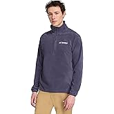 adidas mens Terrex Multi Essentials Half-zip Fleece Hiking Jacket