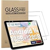 GEJEFA Screen Protector for HiGrace C10 10 inch Android 14 Tablet, 2 Pack 9H Hardness Anti-Scratch [High Definition][Bubble F