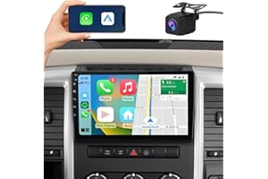 Car Radio Stereo 2GB+64GB for Dodge Ram 1500 2500 3500 2009-2012 Jeep Wrangler JK 2007-2018 with CarPlay Android Auto