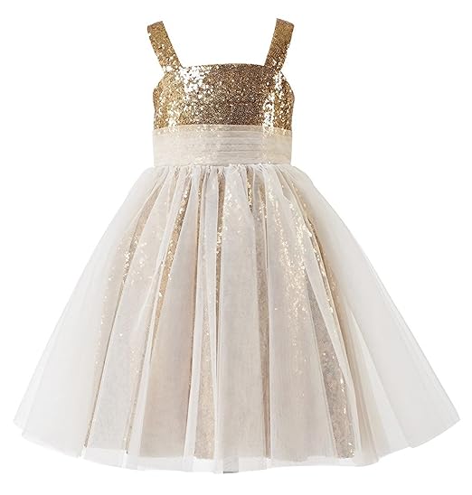 Girls Knee Length Dress.