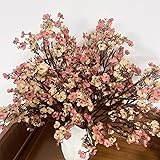WEISPARK Artificial Flowers 10 pcs Faux Babys