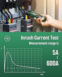 TESMEN TCM-300A Inrush Clamp Meter Multimeter 6000