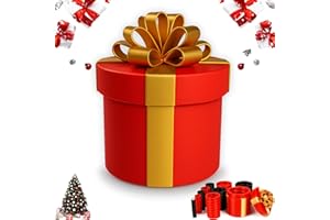 Annoying Gift Box with Screws, Annoying Nested Screw Gift Box with 10 Layers Screw-Tight Prank Boxes for Cash, Money, Notes &