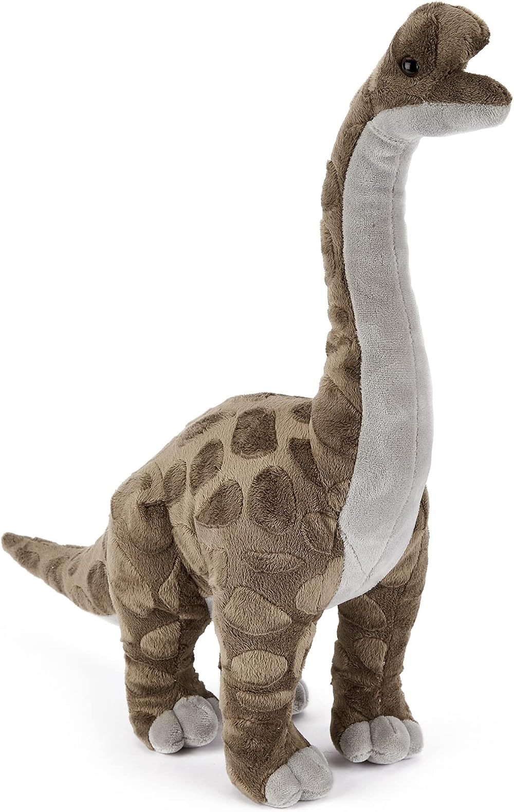 Zappi Co Plush Brachiosaurus Toy 40cm Safari Animals Collection