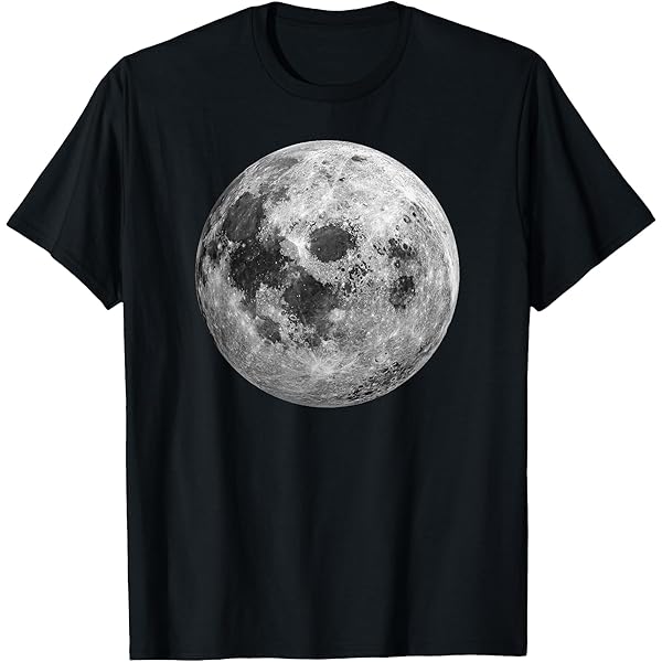 Amazon.com: Front and Back of the Moon T-Shirt : Clothing, Shoes