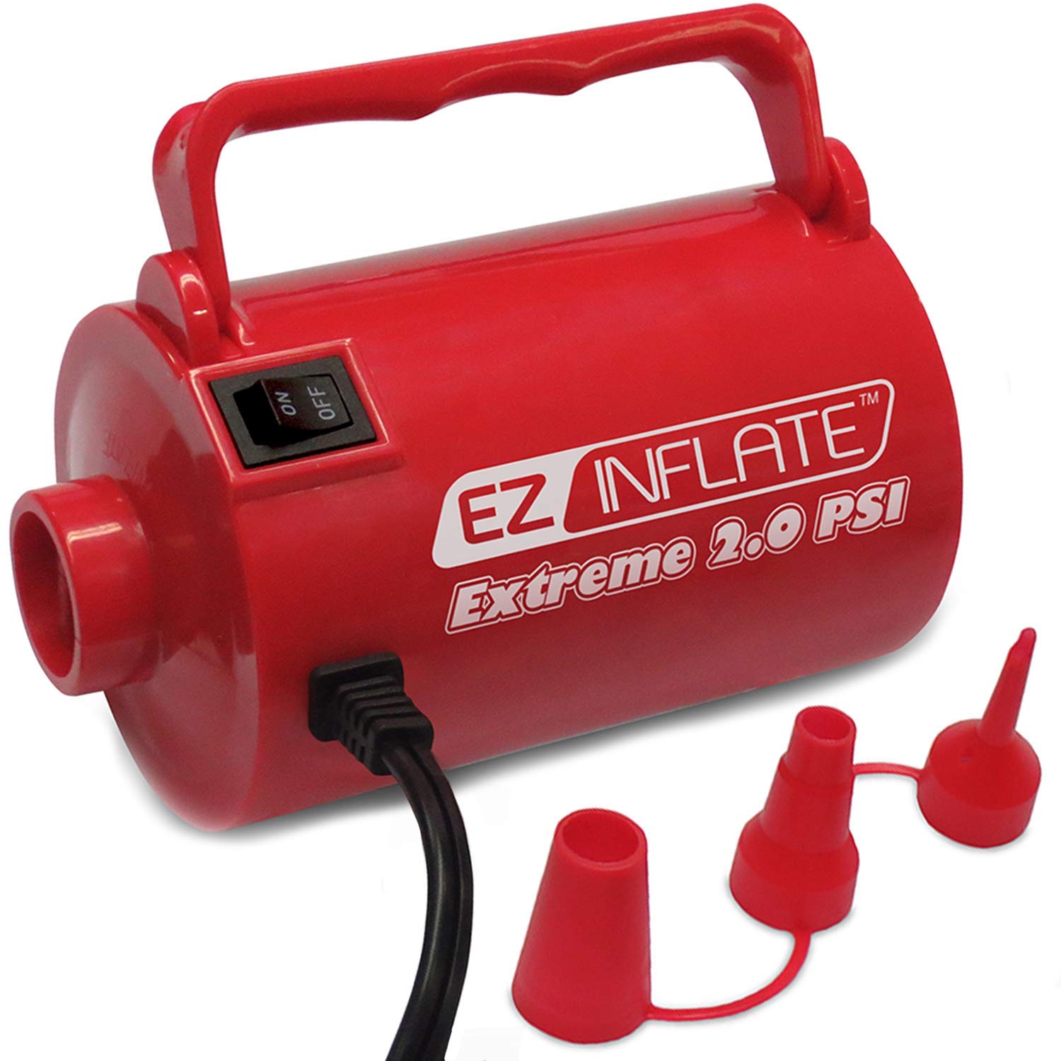 EZ Inflate HIGH VOLUME SUPREME AC Air Pump, Inflator Deflator Air Pump