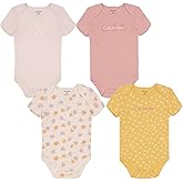 Calvin Klein baby-boys 4 Pieces Pack Bodysuit