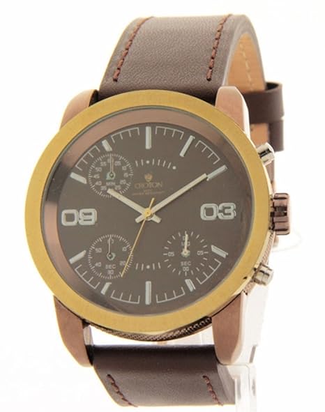 Attivo Analog White Dial Mens Watch - (36615LMGB)