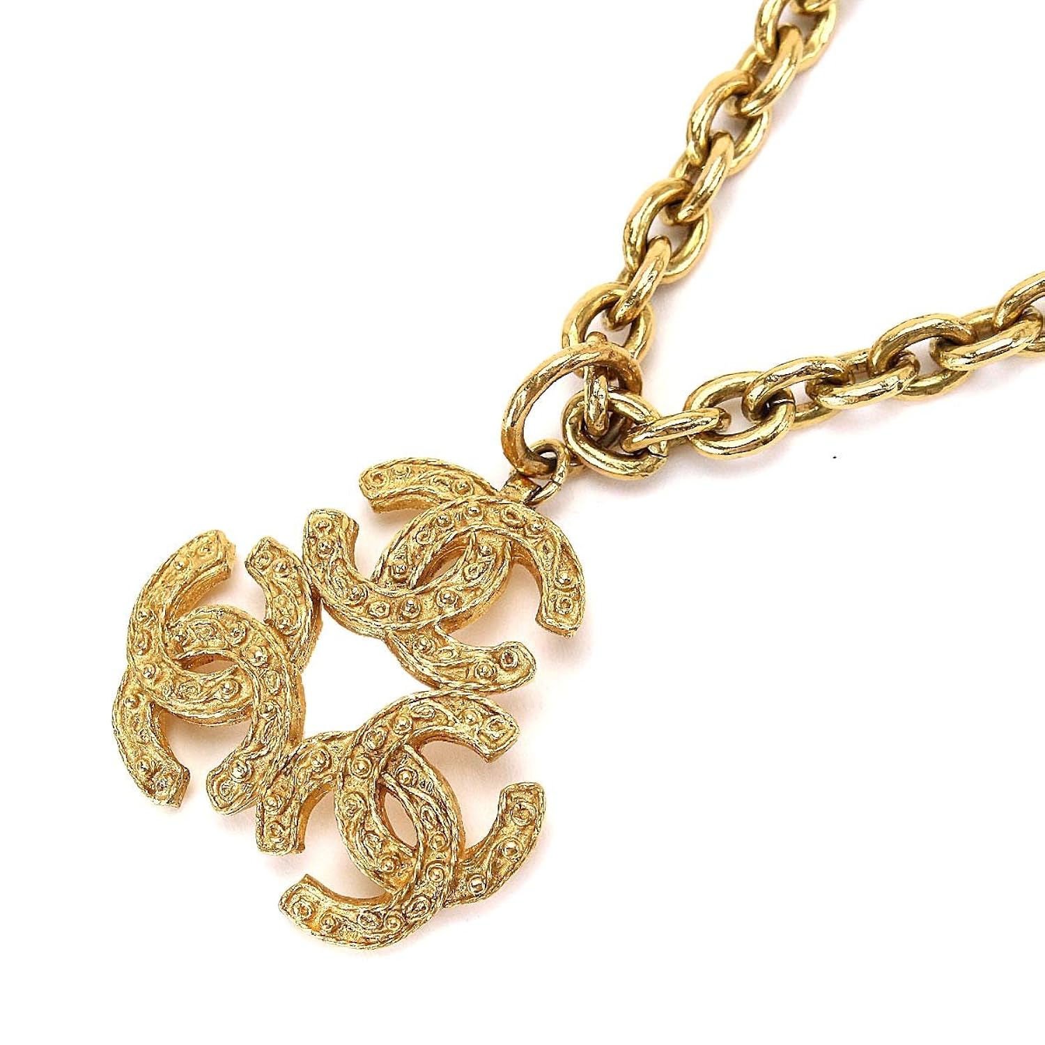 信頼 シャネル Chanel トリプル ココマーク ロング ネックレス ゴールド 94a 中古 B07csv1st3 Studioweb Com