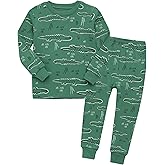 Vaenait baby 6M-12Y Infant Kids Toddler Girls Boys Soft Comfy Modal Tencel Sleepwear Pajamas 2pcs Set