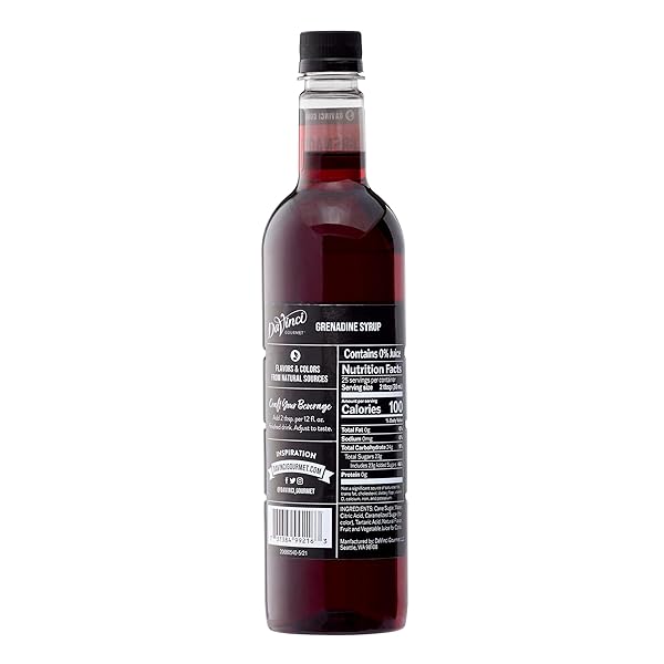 DAVINCI GOURMET GRENADINE SYRUP, 25.4 FLUID OUNCES (PACK OF 1)