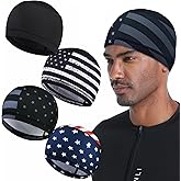 Cooling Skull Caps for Men, Hard Hat Liner Helmet Liner Cycling Cap Running Beanie Motorcycle Sweat Wicking Head Wrap Women