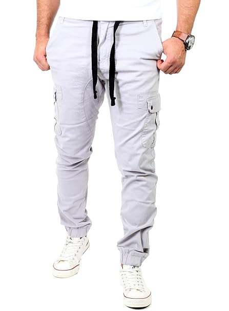 Reslad Chinohose Herren Jogging Jeans Chino Freizeithose Cargo-Hose Jogginghose RS-2084